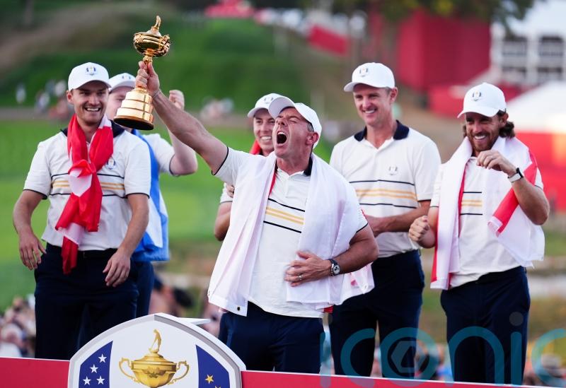 Europe&rsquo;s Ryder Cup victory in pictures