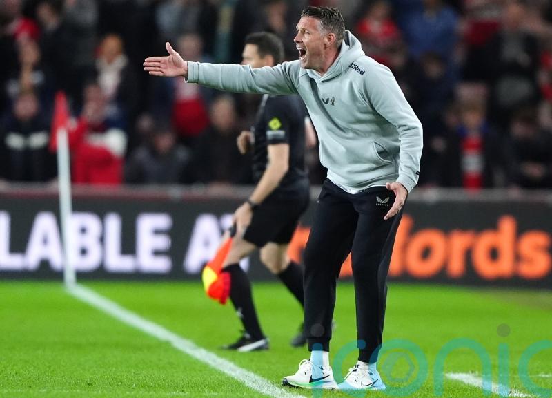 Rob Edwards frustrated by penalty decision in Middlesbrough&rsquo;s draw with Stoke