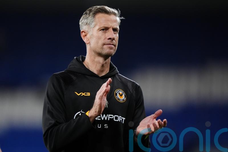 David Hughes says Newport &lsquo;not throwing towel in&rsquo; despite loss to Cheltenham