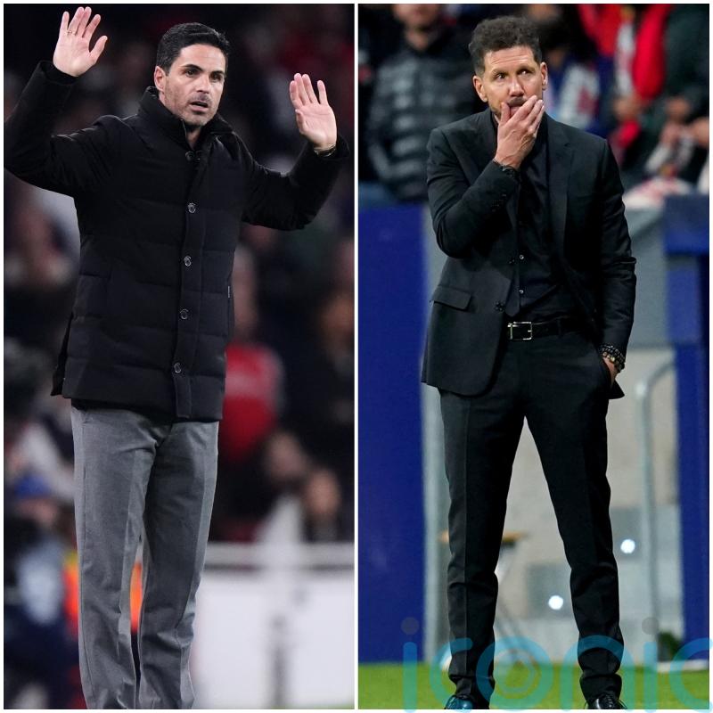 Mikel Arteta admits he looks up to Diego Simeone as Arsenal host Atletico Madrid