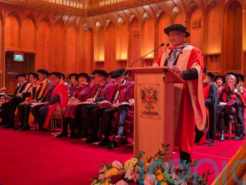 Champion&rsquo;s cancer contribution recognised with honorary doctorate
