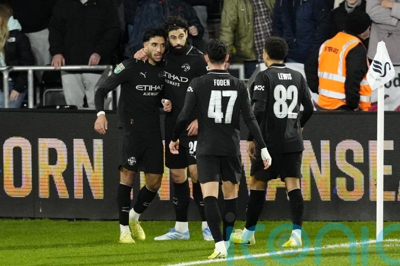 Pep Guardiola lauds &lsquo;patient&rsquo; Omar Marmoush after vital goal in Man City win