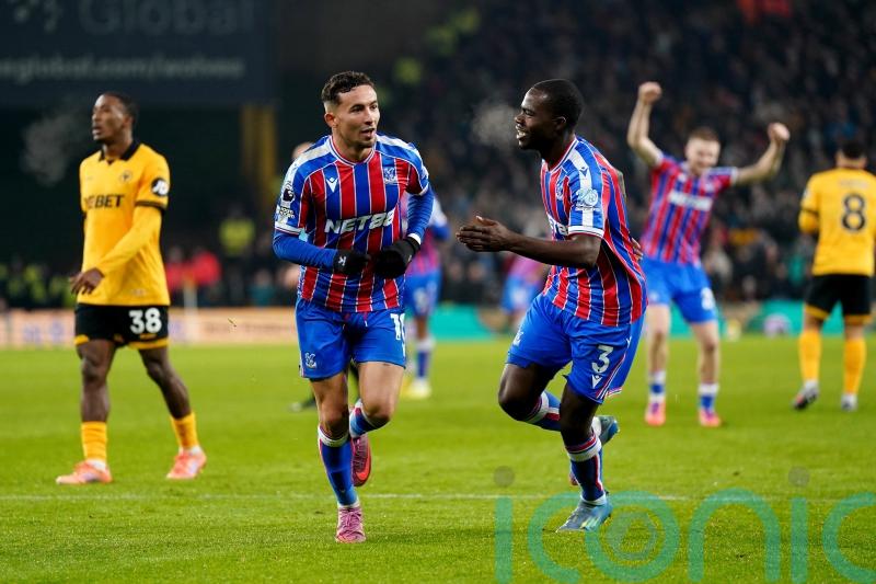 Crystal Palace spoil Rob Edwards&rsquo; Wolves homecoming