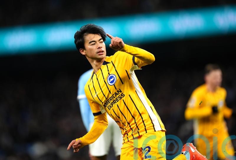 Manchester City drop more points in title race as Brighton earn draw