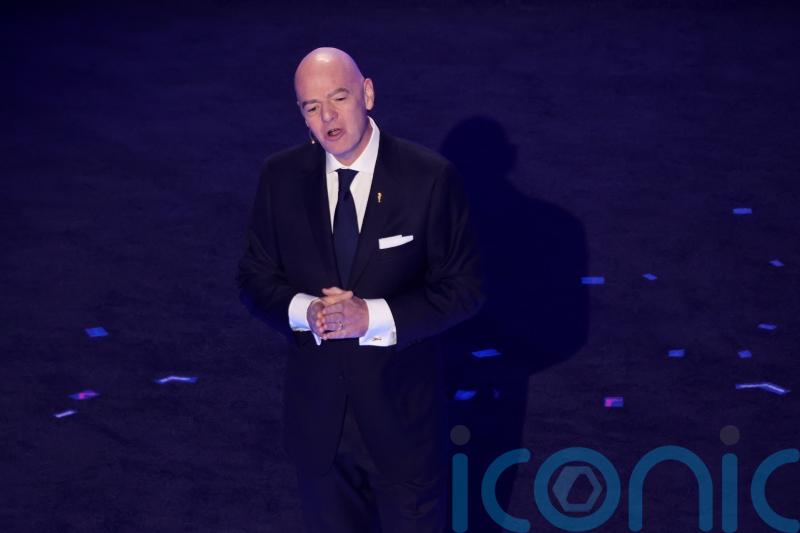 Gianni Infantino aims dig at British football fans in speech to world leaders