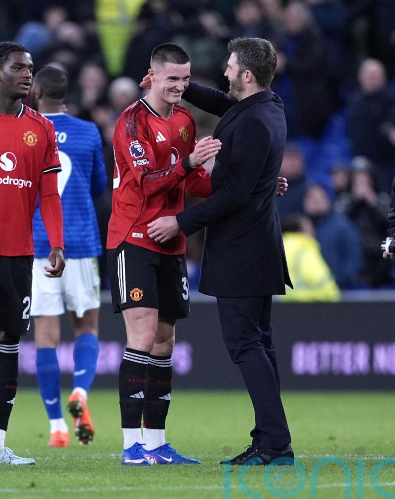 Michael Carrick hails attitude of Manchester United match-winner Benjamin Sesko