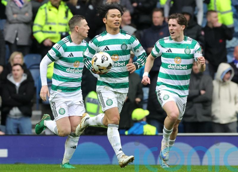 Reo Hatate nets late leveller as Celtic fight back for draw at Rangers