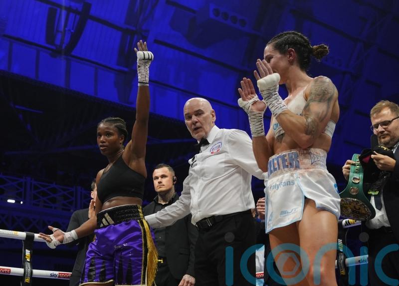 Caroline Dubois beats Terri Harper to hold WBO and WBC world lightweight titles